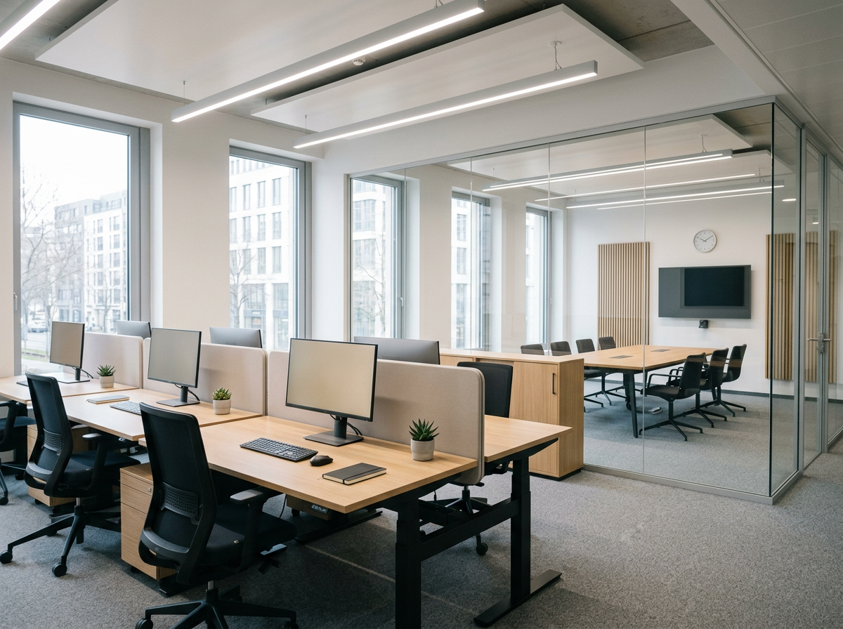 Büro- & Unterhaltsreinigung Nachher